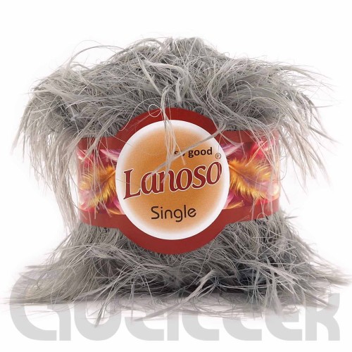 Włóczka Lanoso Single 952 szary