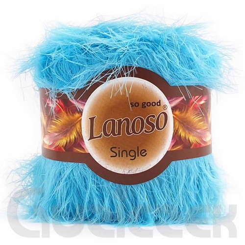 Włóczka Lanoso Single 940 turkusowy