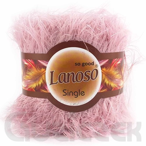 Włóczka Lanoso Single 928 pudrowy róż