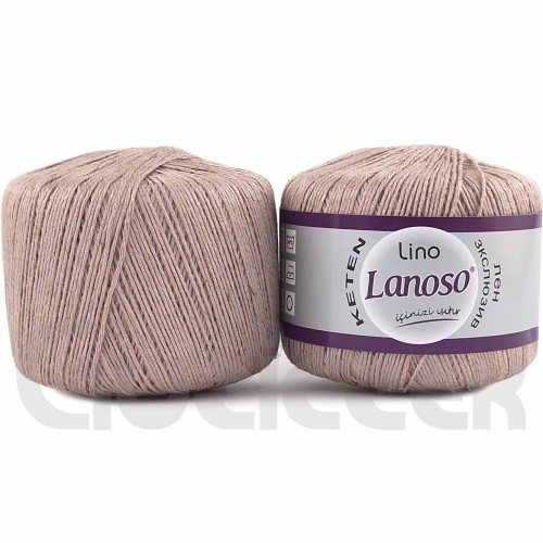 Włóczka Lanoso Lino 969 beżowy