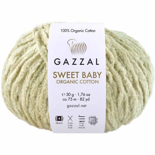 Włóczka Gazzal Sweet Baby 2605 pistacjowy