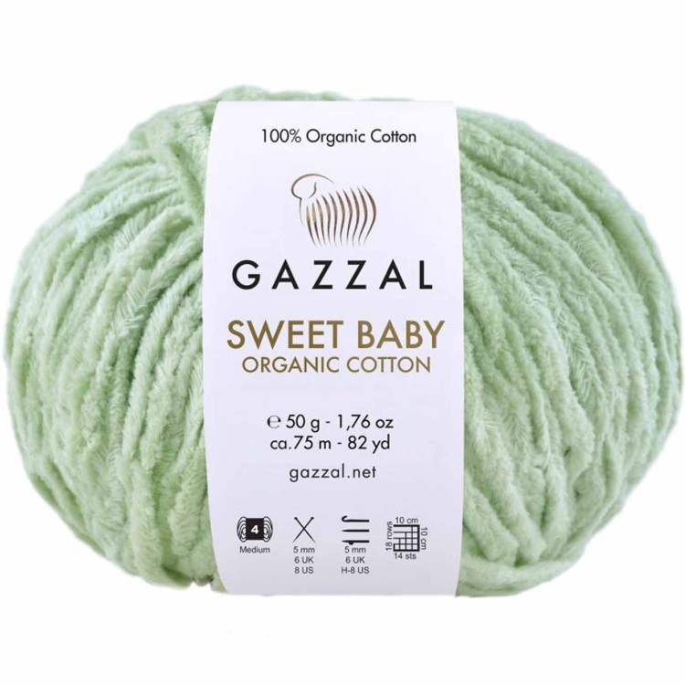 Włóczka Gazzal Sweet Baby 2606 groszkowy