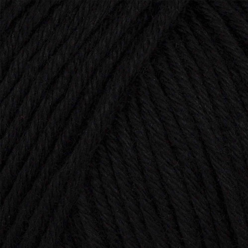 Włóczka Gazzal Organic Baby Cotton 430 czarny