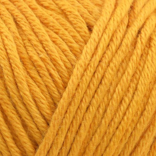 Włóczka Gazzal Organic Baby Cotton 447 musztarda