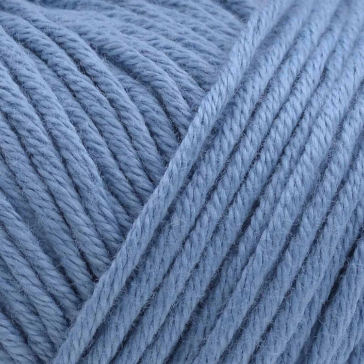 Włóczka Gazzal Organic Baby Cotton 451 niebieski