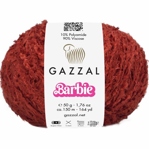 Włóczka Gazzal Barbie 10713 ceglany