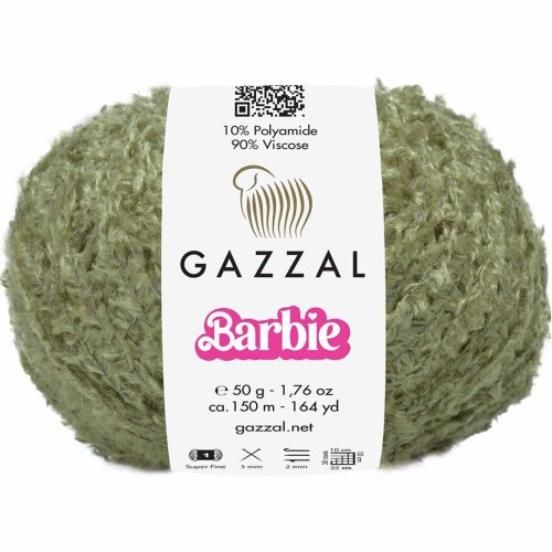 Włóczka Gazzal Barbie 10716 jasny khaki