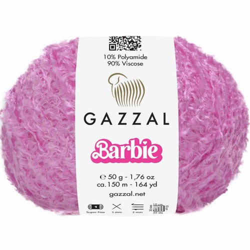Włóczka Gazzal Barbie 10719 różowy