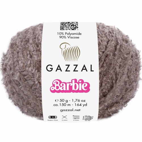 Włóczka Gazzal Barbie 10727 mokka