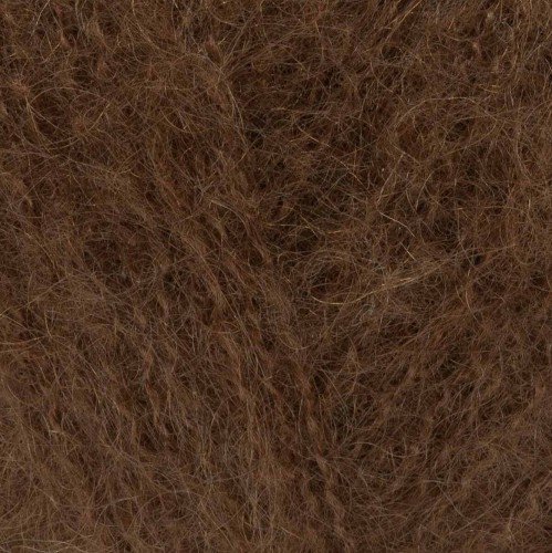 Włóczka Gazzal Super Kid Mohair 64400 brązowy