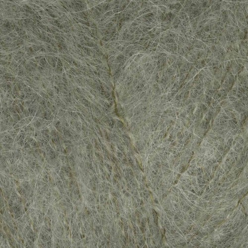 Włóczka Gazzal Super Kid Mohair 64407 zielonoszary