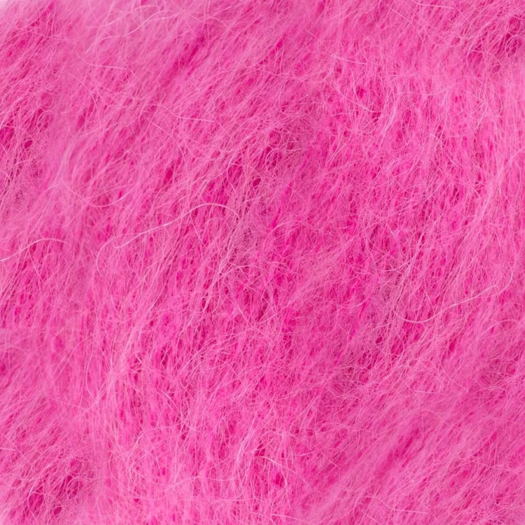 Włóczka Gazzal Super Kid Mohair 64421 ciemny róż