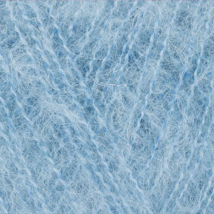 Włóczka Gazzal Super Kid Mohair 64420 błękitny