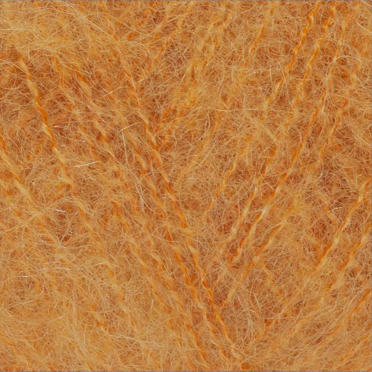 Włóczka Gazzal Super Kid Mohair 64419 rudy