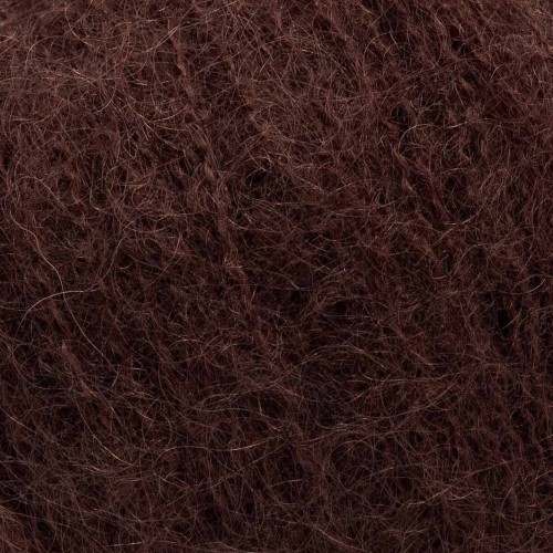 Włóczka Gazzal Super Kid Mohair 64426 ciemny brąz