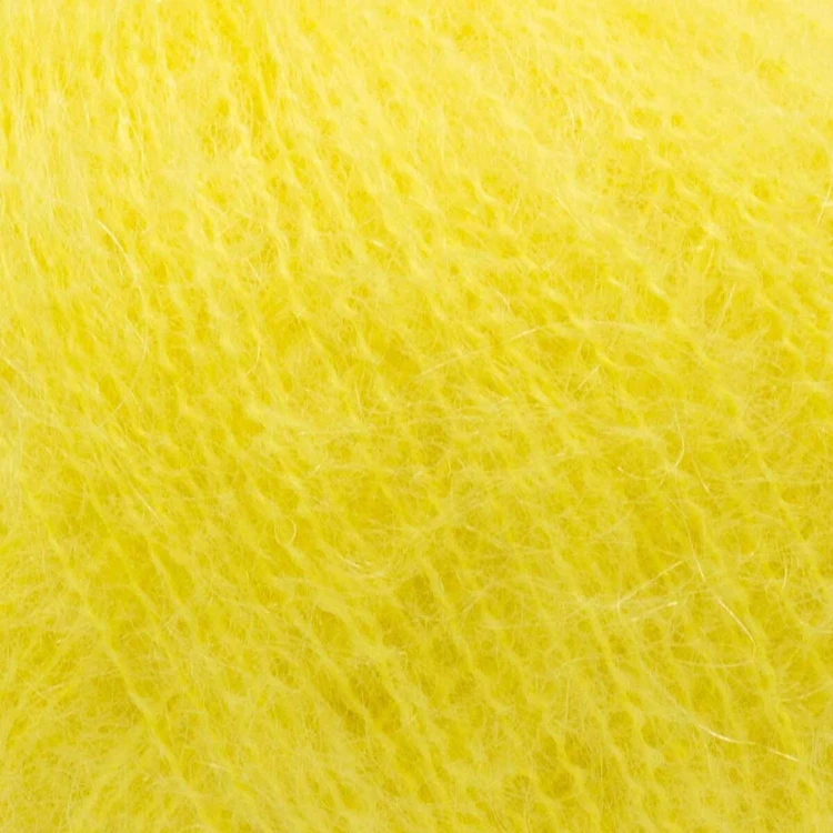 Włóczka Gazzal Super Kid Mohair 64431 cytrynowy