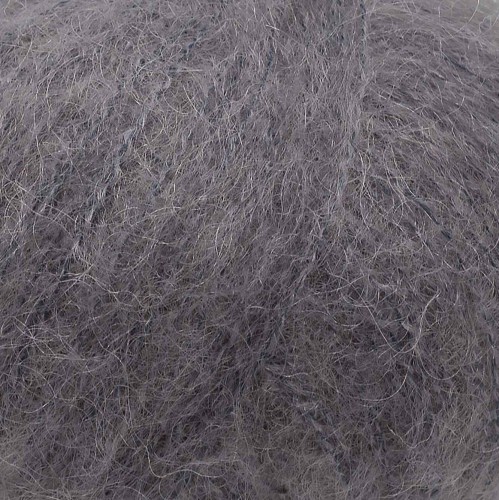 Włóczka Gazzal Super Kid Mohair 64433 ciemny szary