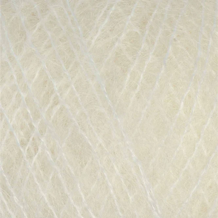 Włóczka Gazzal Super Kid Mohair 64437 śmietankowy