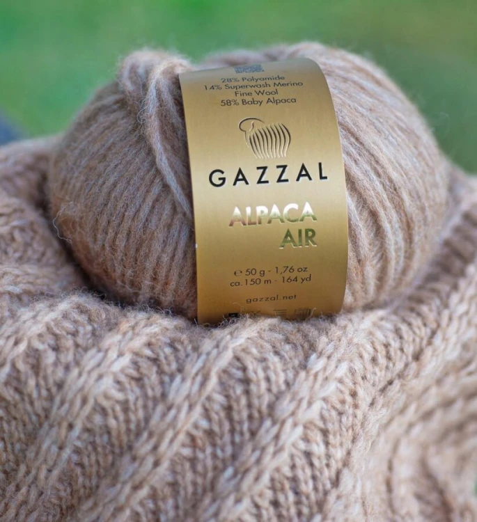 Włóczka Gazzal Alpaca Air