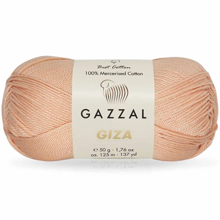 Włóczka Gazzal Giza 2453 łososiowy