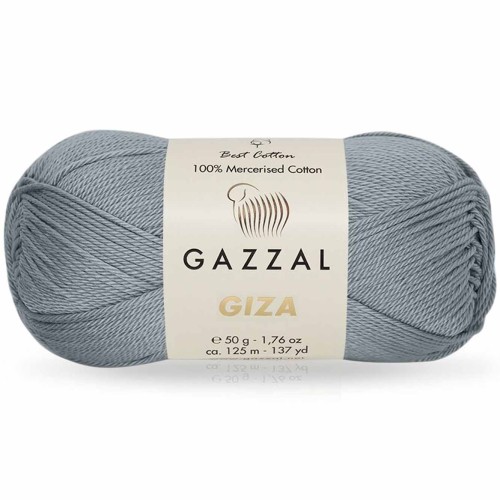 Włóczka Gazzal Giza 2454 szary