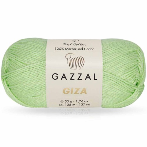 Włóczka Gazzal Giza 2458 pistacjowy