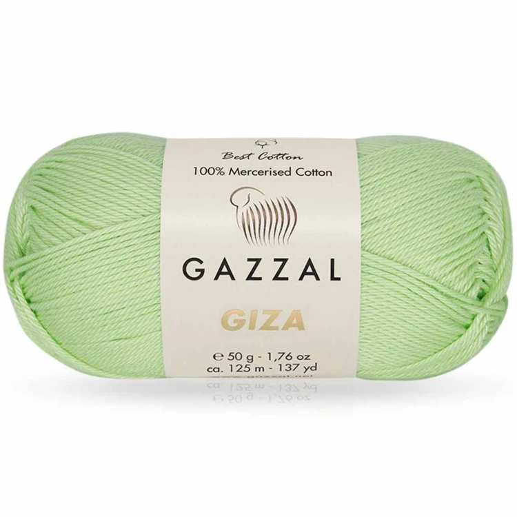 Włóczka Gazzal Giza 2458 pistacjowy