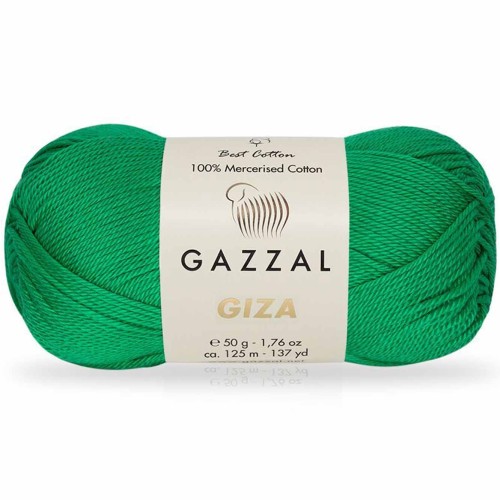 Włóczka Gazzal Giza 2460 zielony