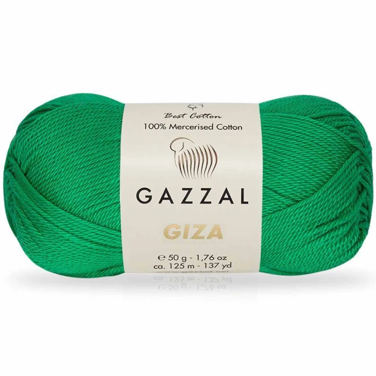 Włóczka Gazzal Giza 2460 zielony