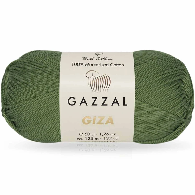 Włóczka Gazzal Giza 2462 khaki