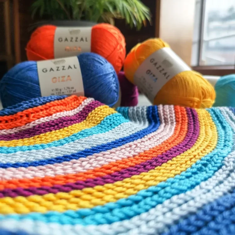 Włóczka Gazzal Giza 2464 żółty