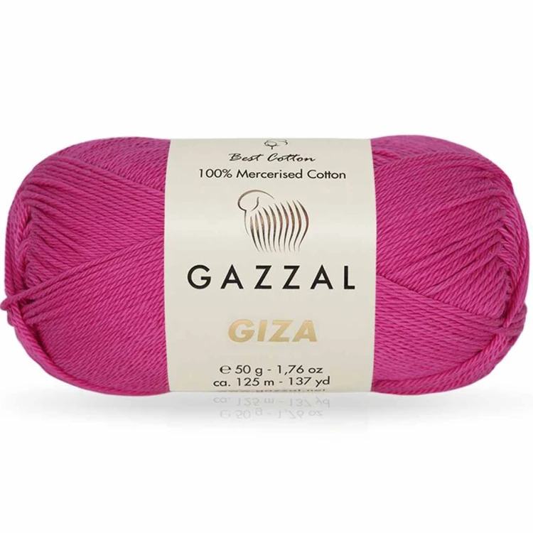 Włóczka Gazzal Giza 2469 amarantowy
