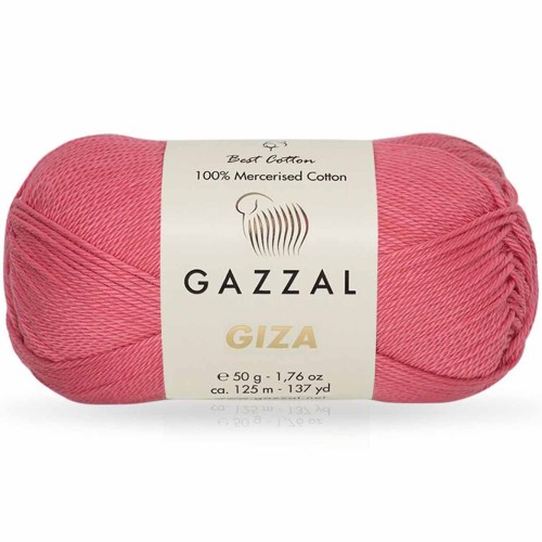 Włóczka Gazzal Giza 2470 koralowy