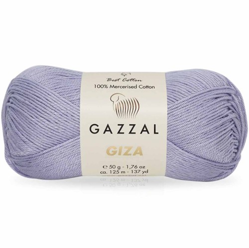 Włóczka Gazzal Giza 2471 lawendowy