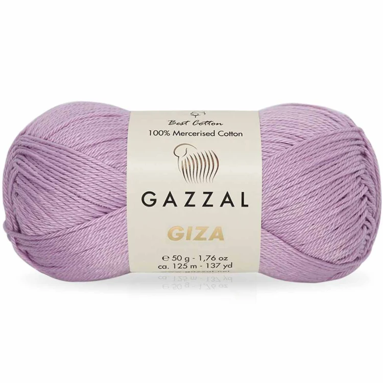 Włóczka Gazzal Giza 2472 lila róż