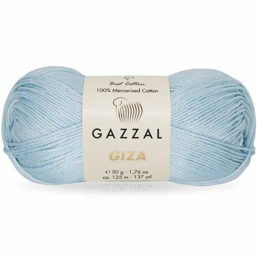 Włóczka Gazzal Giza 2473 błękitny