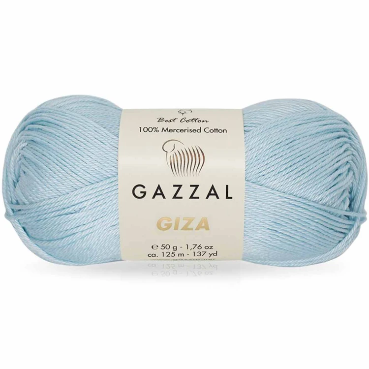Włóczka Gazzal Giza 2473 błękitny