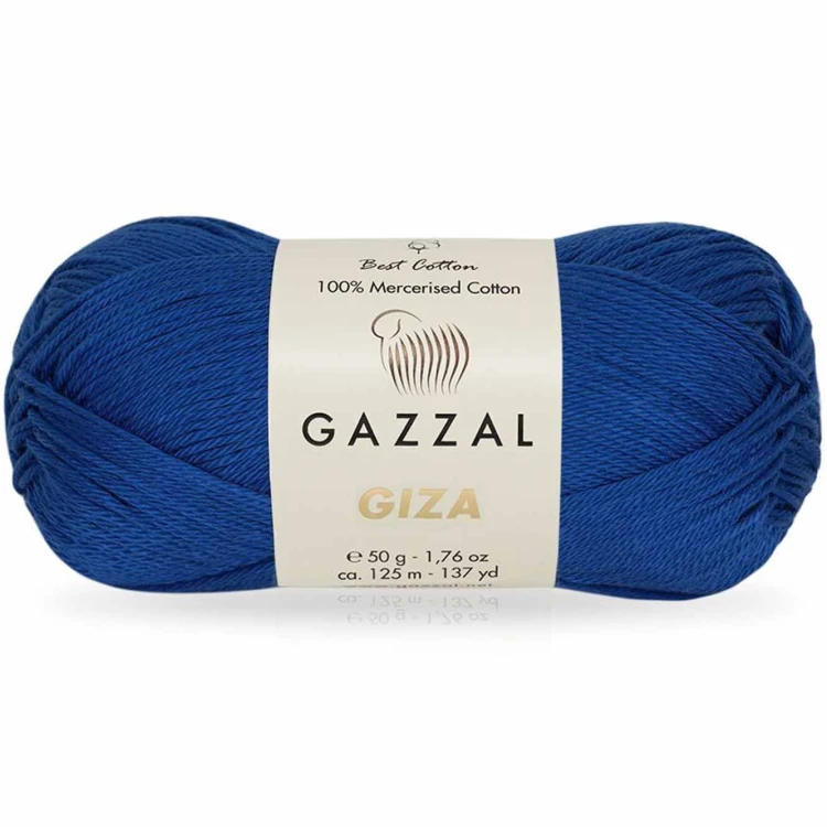 Włóczka Gazzal Giza 2478 chabrowy