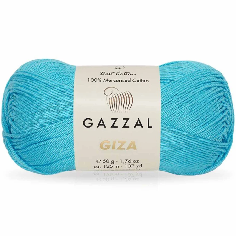 Włóczka Gazzal Giza 2480 turkusowy