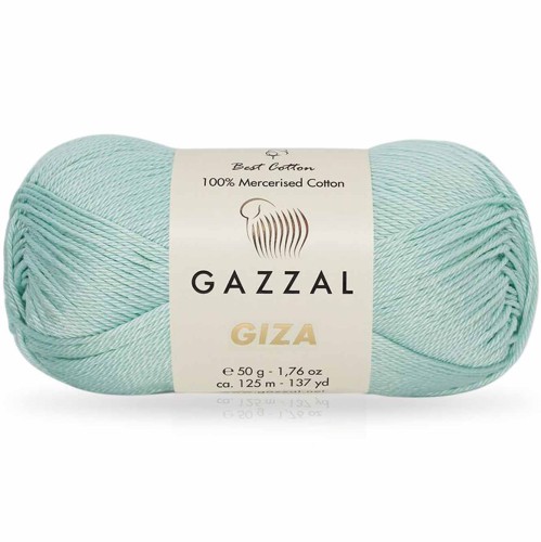 Włóczka Gazzal Giza 2482 jasny miętowy