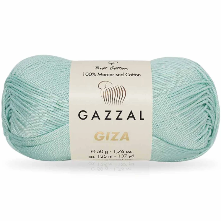 Włóczka Gazzal Giza 2482 jasny miętowy