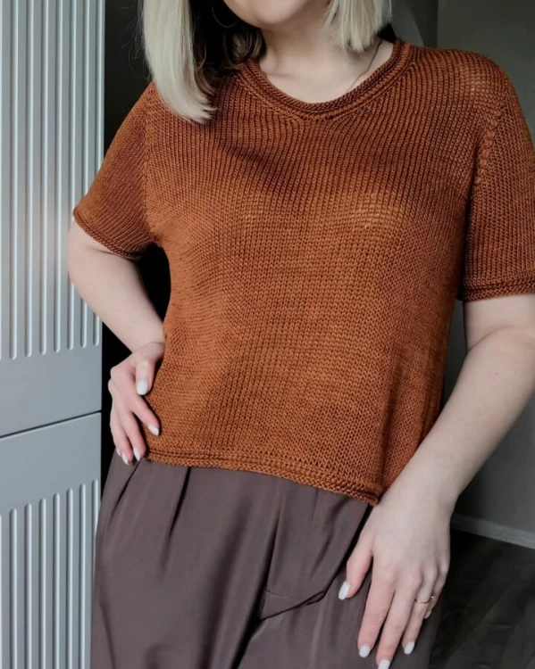 Włóczka Gazzal Giza 2484 cynamonowy