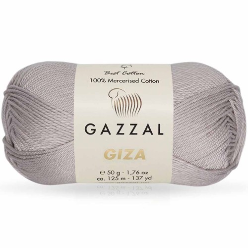 Włóczka Gazzal Giza 2488 szarobeżowy