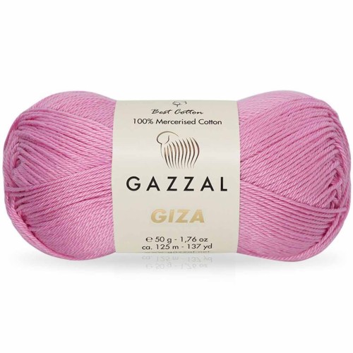 Włóczka Gazzal Giza 2492 różowy