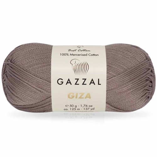 Włóczka Gazzal Giza 2495 mokka