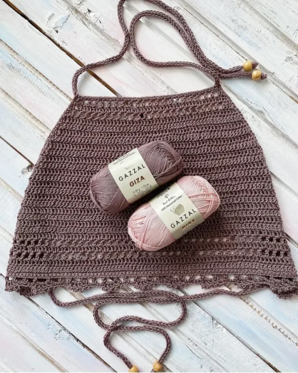 Włóczka Gazzal Giza 2495 mokka