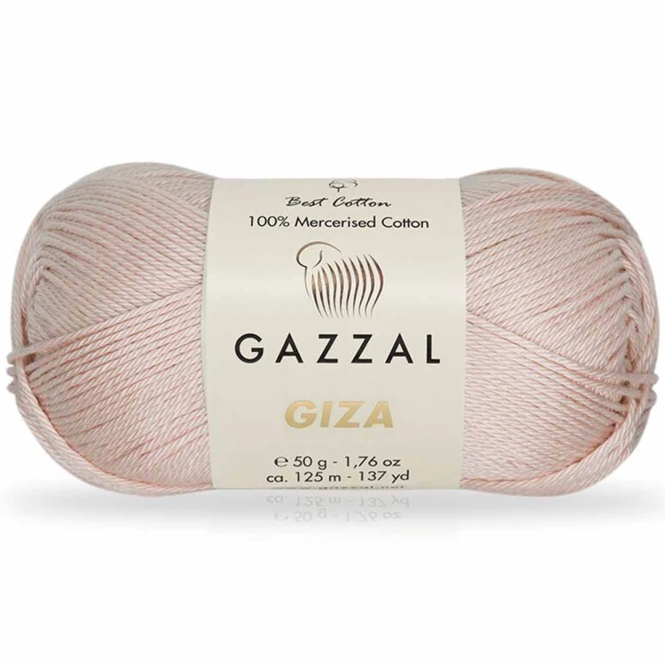 Włóczka Gazzal Giza 2497 brzoskwiniowy