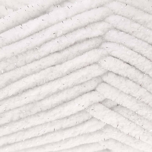 Włóczka Luna Art Baby Fox Glitter 820-01 biały