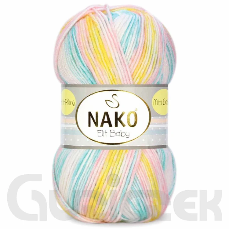 Włóczka Nako Elit Baby Mini Batik 32428