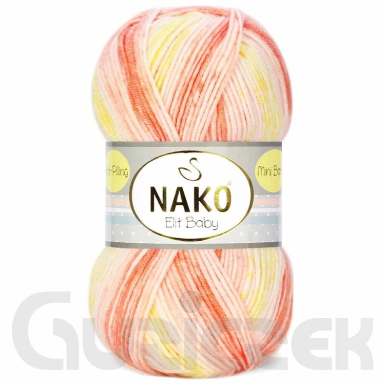 Włóczka Nako Elit Baby Mini Batik 32430